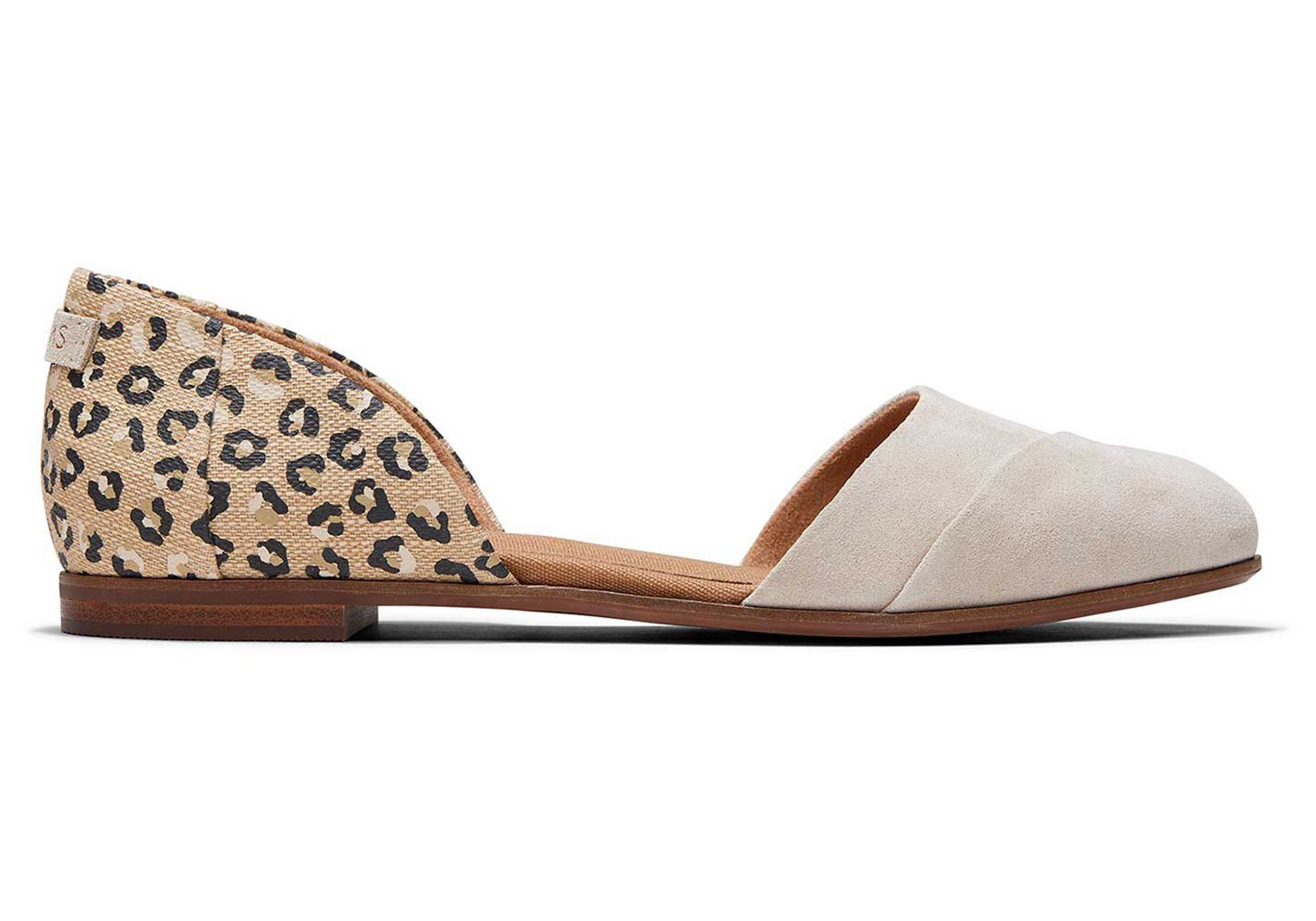 Toms Jutti D\'Orsay Flat White - Womens - 18572-NIYP